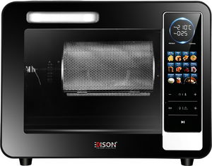 فرن وقلاية هوائية إديسون، 2800 واط، 40 لتر، 12 وظيفة، TO-407RCL - اسود product image