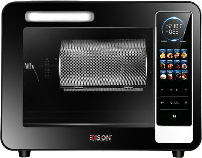فرن وقلاية هوائية إديسون، 2800 واط، 40 لتر، 12 وظيفة، TO-407RCL - اسود product image 1