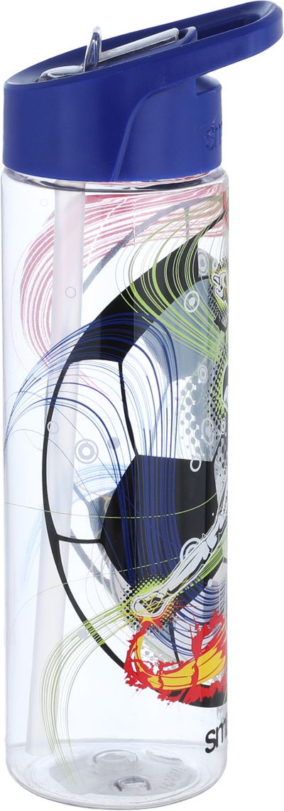 Al Saif Gallery plastic water bottle, 700 ml, ball pattern - transparent product image 1