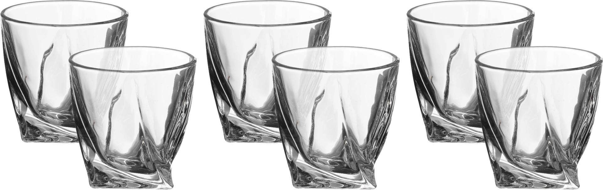 طقم كاسات زجاج السيف غاليري، 6 قطع - شفاف product image