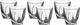 طقم كاسات زجاج السيف غاليري، 6 قطع - شفاف product image 2