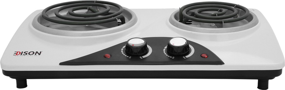 سخان كهربائي مزدوج إديسون، 2200 واط، 46×28×10 سم، ES-3206SW - أبيض product image