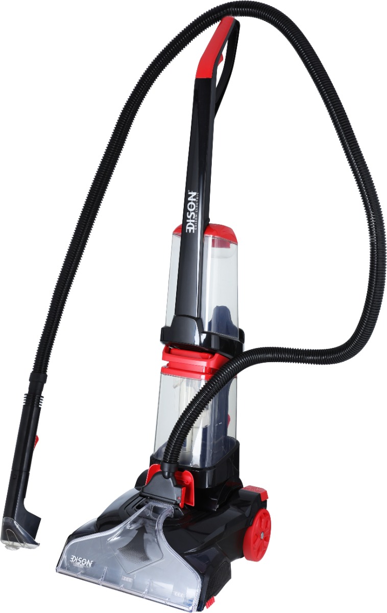 مكنسة غسيل وكنس السجاد إديسون، 800 واط، 2.1 لتر، VC9391 - اسود احمر product image