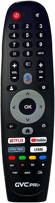 GVC Pro Smart TV, 85-inch, QLED, 4K, UHD, Google TV, Magic Mouse Remote - Black product image 2