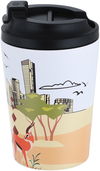 Al Saif Gallery Stainless Steel Deer Print Vacuum Insulated Mug, 360 ml, 12 oz - White product image 1