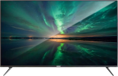 KMC KMC50US24 Frameless Smart TV, 50 inch, 4K, Android 14, 2 Remote - Black product image 1