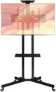حامل تلفزيون متنقل معدن فيسيو، 32-75 بوصة،رف معدني، VBC3275 - اسود product image 1