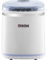 Edison IM-1215 Ice Maker, 130 Watts, 2.2 Liters, Digital Display, Auto Clean - White product image 1