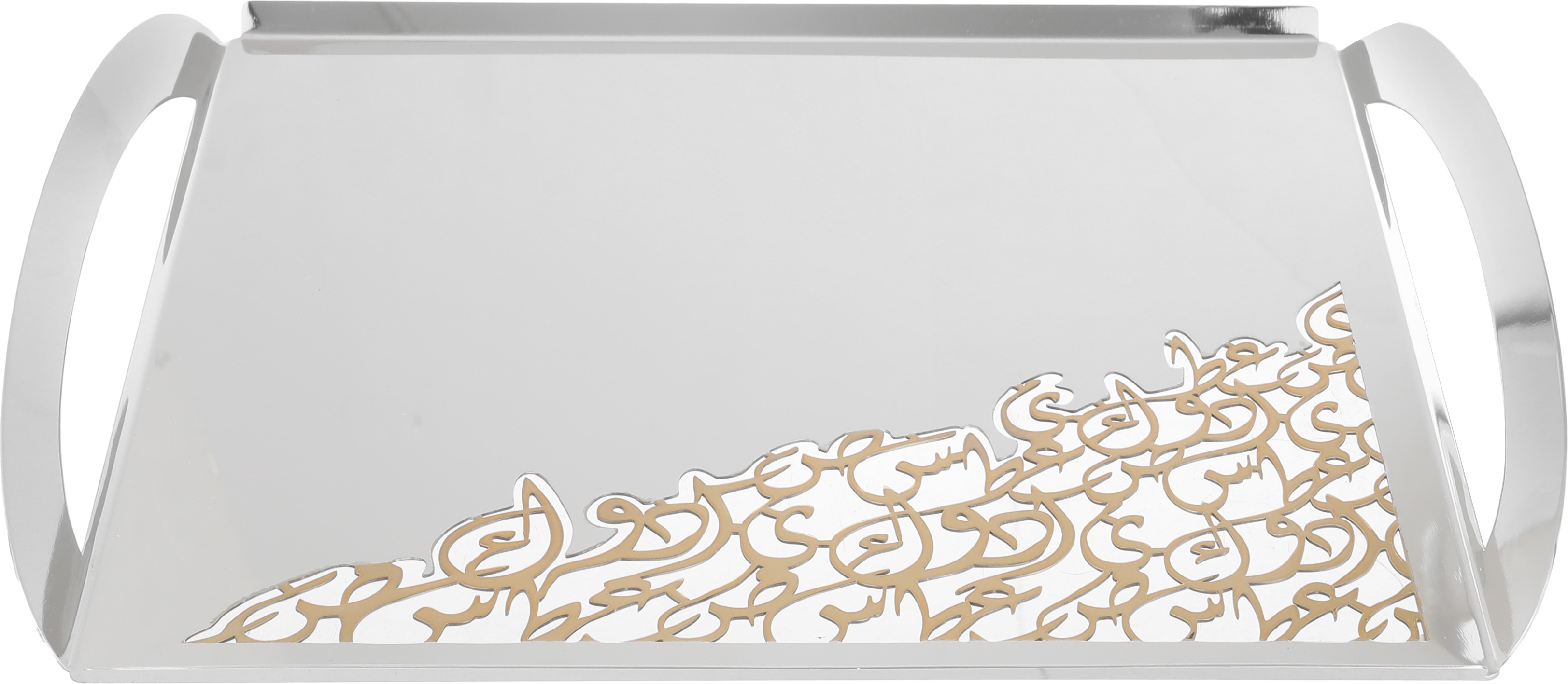 طوفرية تقديم استيل السيف غاليري، 40x37x2 سم - فضي product image