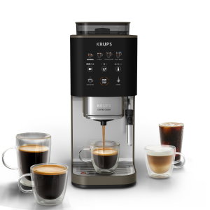 KRUPS Crush Experience Automatic Coffee Machine, 1370W, 1.8L, 15 Bar, SA403BM0 - Black product image 2