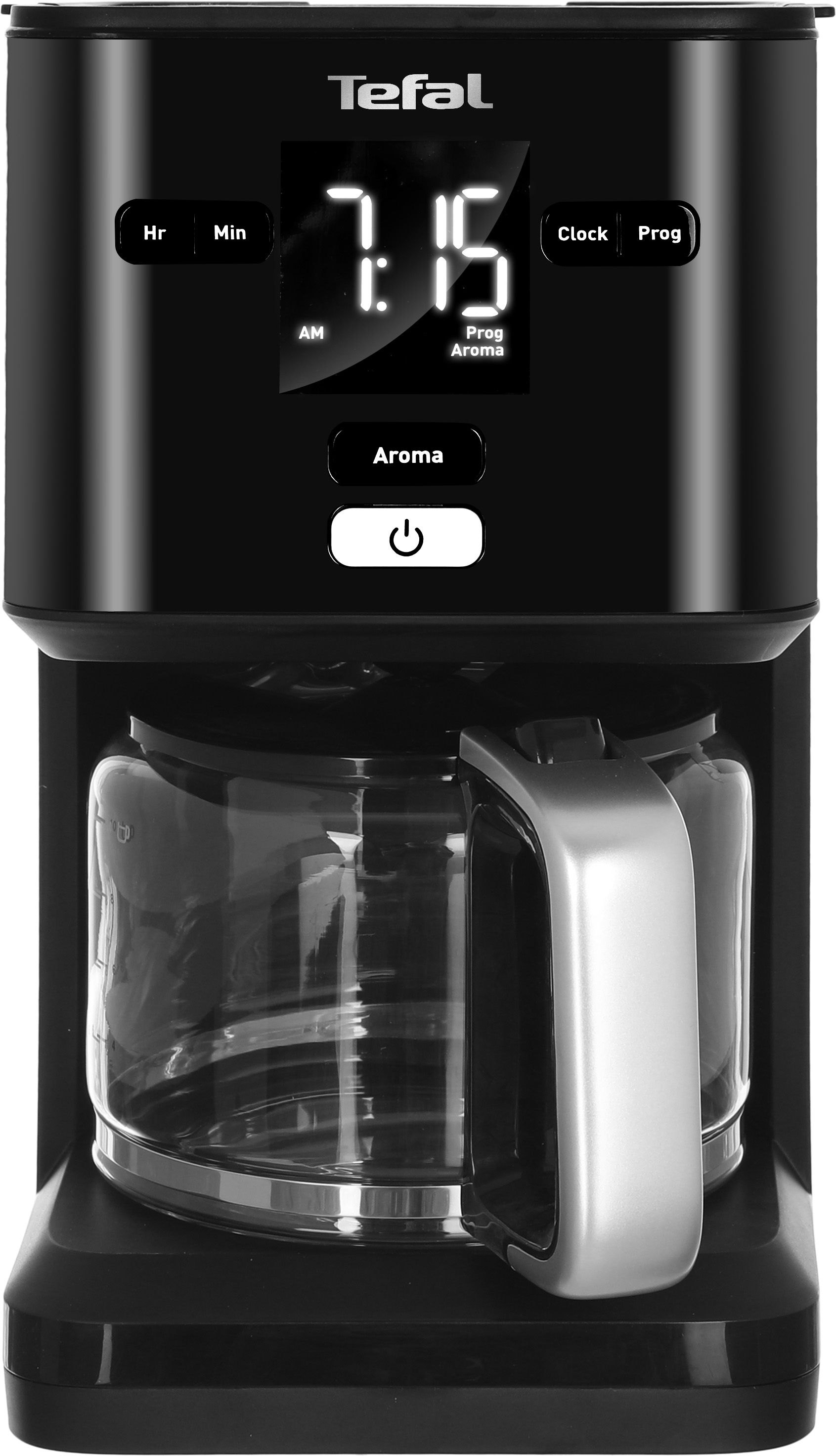Tefal Coffee Maker, 1000 Watt, 1.25 Liter - Black product image 1