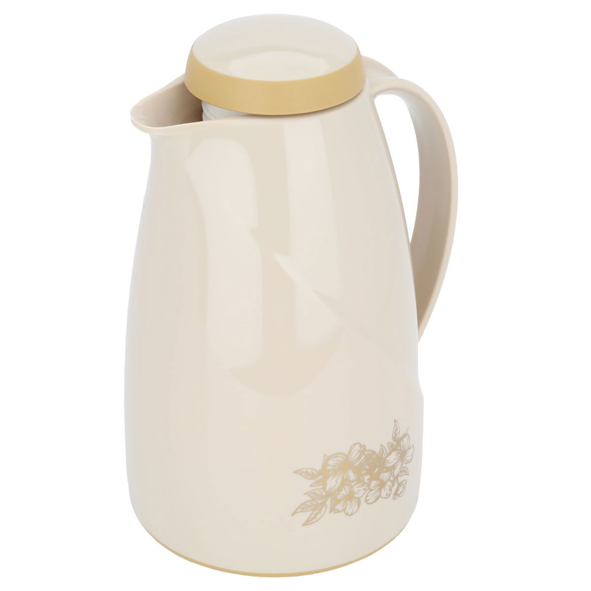 Helios thermos, 1.5 liters, glass inner container, plastic outer shell - beige product image 2
