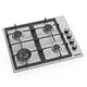 Edison Edgs-Frr-50 Built-In Gas Stove, 4 Burners, 60X50 Cm - Silver product image 2