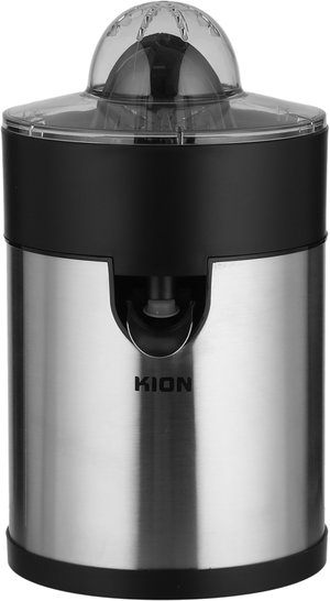 KION JCJ7000SP0, Citrus Juicer, 100W, Includes 2 Attachments - Silver Black product image