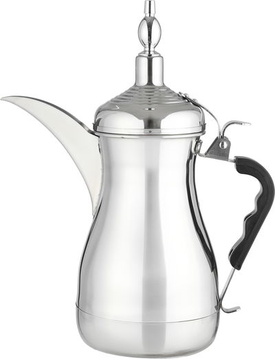 آلة تحضير القهوة والشاي كهربائية دلة الخليج، 1600 واط، 1/1 لتر، شاشة رقمي، تحكم باللمس، SH-7407 - أسود فضي product image 3