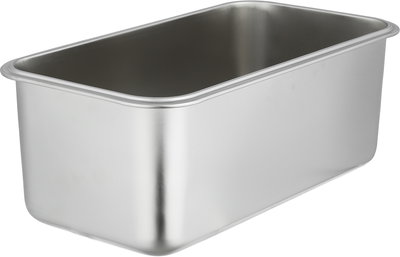 طقم علب تخزين ستانلس استيل، 3 قطع، غطاء بلاستيك، قفل - فضي بني product image 4