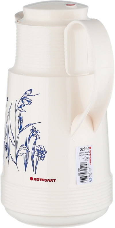 ترمس روتبونت، 1 لتر، حافظة داخلية زجاج، هيكل خارجي بلاستيك - كريمي product image 3