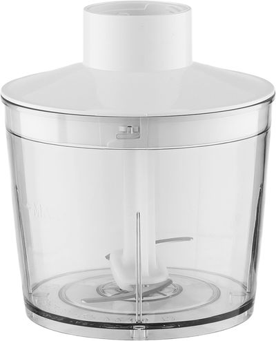 خلاط يدوي إديسون، 0.7 لتر، سرعتين، 300 واط، HBN1001-GS - ابيض شفاف product image 5