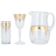 طقم كريستال السيف غاليري، تركي، نقش ذهبي، 75 قطعة - شفاف product image 3