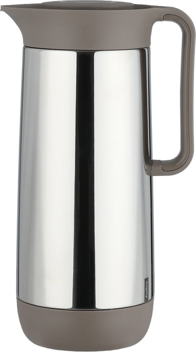Helios German Thermos, 1 Liter, Glass Inner Container - Silver Gray product image 2