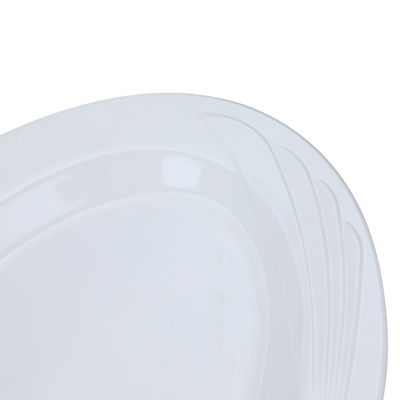 صحن ميلامين السيف غاليري، 14 انش، بيضاوي - أبيض product image 3