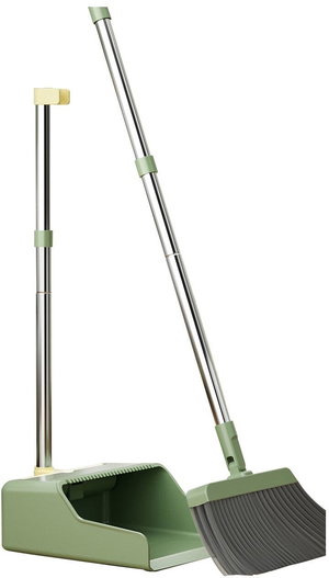 مجموعة جاروف و فرشاة فيسيو، 42 سم - اخضر product image