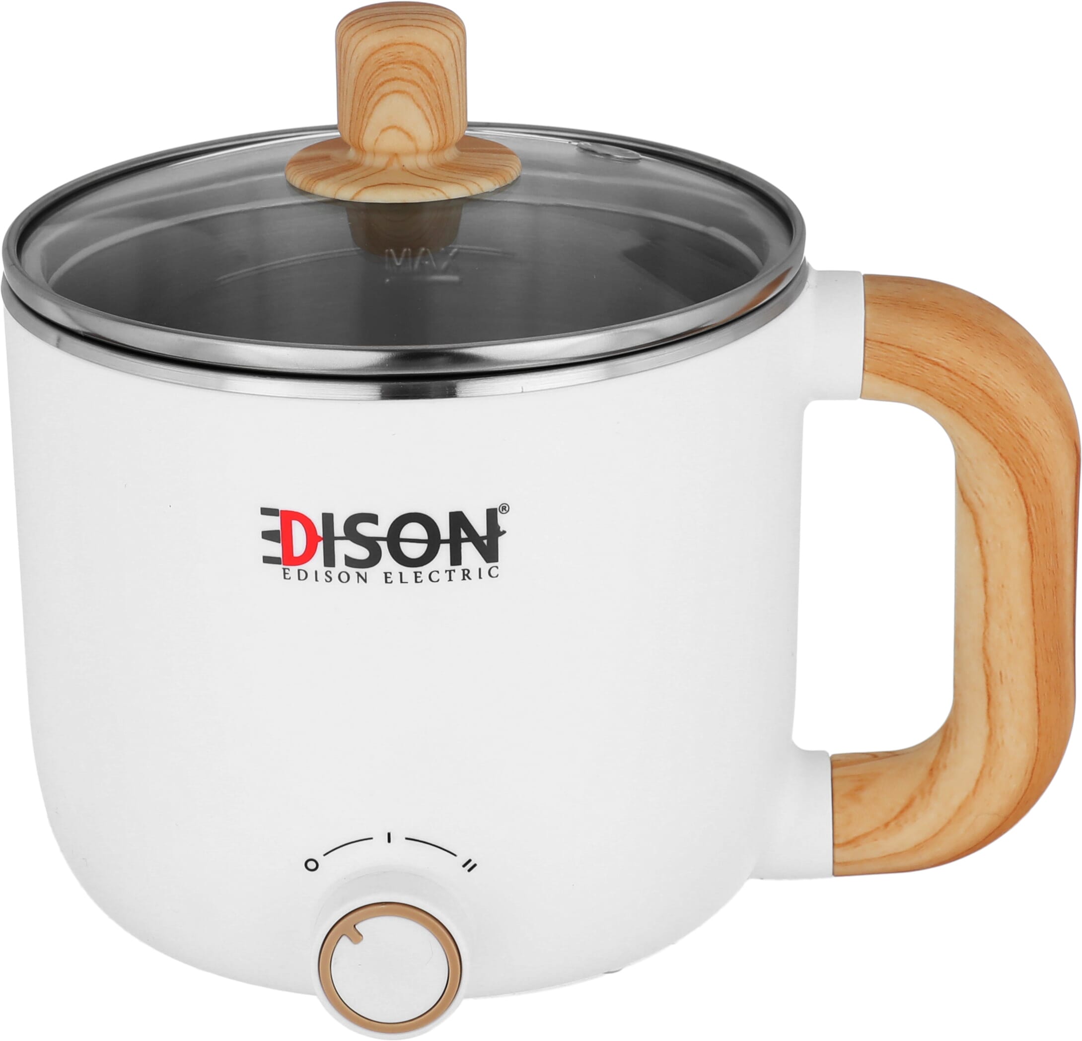 Edison Ms-Afx005 Electric Multifunctional Cooker, 600W, 0.8L - White product image 2