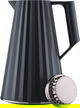 ترمس فيجو اليجانس، 1 لتر،حافظة داخلية زجاج، غطاء نيكل - اسود product image 4