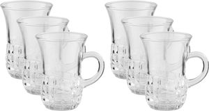 Al Saif Gallery Max Tea Bialat Set Glass, 6 Pieces, 236ml - Clear product image