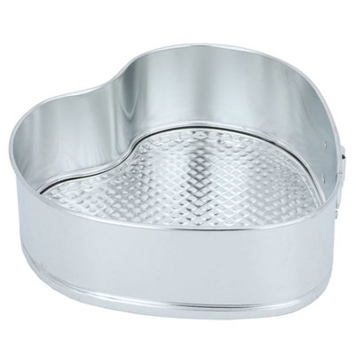 Al Saif Gallery Aluminum Cake Pans Set, 25 x 25 / 23 x 23 / 26 cm, 3 Pieces - Silver product image 5