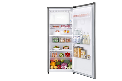 ثلاجة ميني بار ال جي، 6.8 قدم، 195 لتر، إنفرتر، 1 باب، LTT7CBBSI - فضي product image 2
