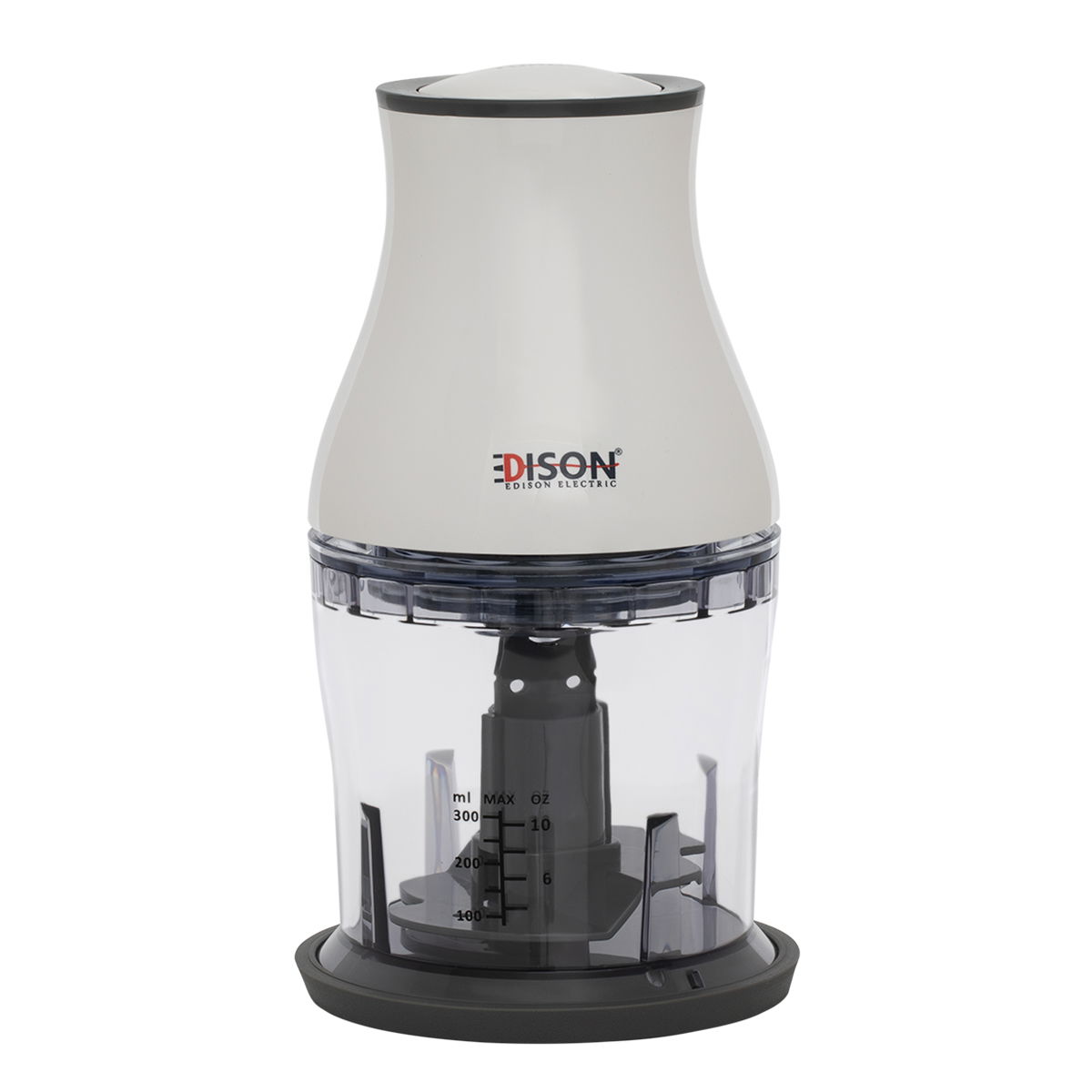 Edison Vegetable Chopper, 0.6L, 300W, Electric - White product image 1