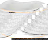 Alsaif Gallery Porcelain Dinner Set, 166 Pieces, Gold-White Rim product image 8
