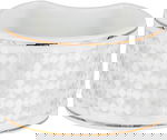 Alsaif Gallery Porcelain Dinner Set, 166 Pieces, Gold-White Rim product image 8