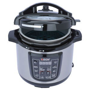 قدر ضغط كهربائي إديسون، وعاء داخلي جرانيت، 800 واط، 4 لتر- اسود product image 4