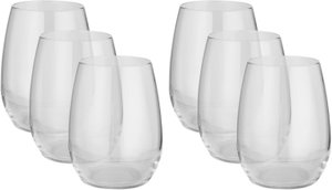 Pashabashi Glass Set, 6 Pieces, 440Ml - Clear product image