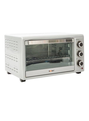 فرن كهربائي كولن، 1500 واط، 35 لتر، مزود بشواية، 802104006 - فضي product image 2