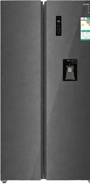 ثلاجة ارو، 534 لتر، 18.8 قدم، 2 باب، ديجتال، RO-830SNS-WD - رمادي غامق product image