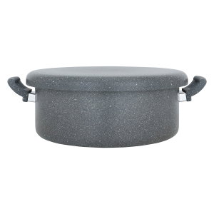 قدر مقلوبة جرانيت السيف غاليري، 34 سم - رمادي product image 2