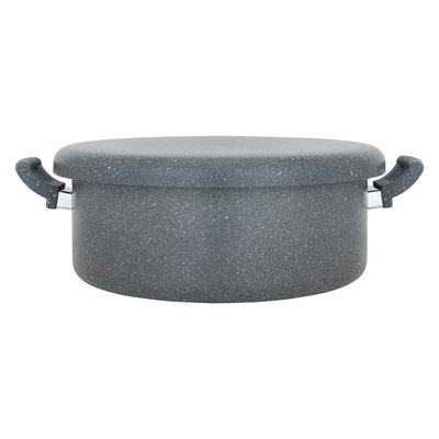قدر مقلوبة جرانيت السيف غاليري، 34 سم - رمادي product image 2