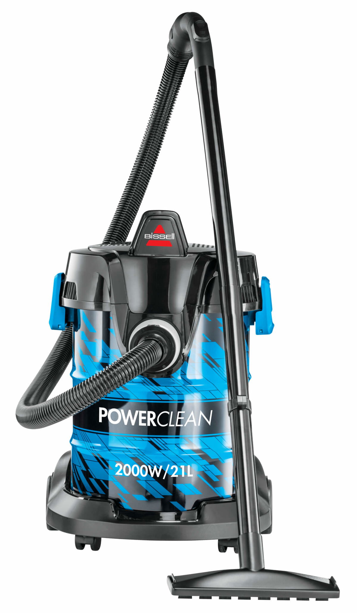 Bissell 2027E Powerclean Vacuum Cleaner, 2000 Watt, 21 Liter - Blue Black product image 1
