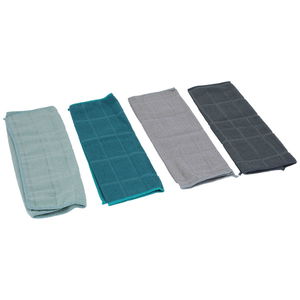 طقم مناشف فايبر السيف غاليري، 4 قطع - ملون product image