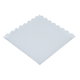 Al Saif Gallery Steel Tray, 19.5x19.5x2 cm, Square, Small - Light Gray product image 1