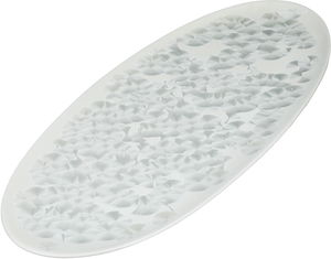 Al Saif Gallery Porcelain Plate, 46.6x20x2 cm, Oval - White product image