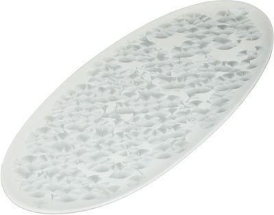 Al Saif Gallery Porcelain Plate, 46.6x20x2 cm, Oval - White product image 1