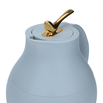 ترمس رويال 6 السيف غاليري، 950 ملل، حافظة داخلية زجاج - رمادي فاتح product image 4