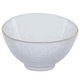 Al Saif Gallery glass bowl, 12.2 x 7.7 x 17.5 x 6.6 cm, slanted design - transparent product image 2