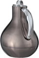 Al Saif Gallery Layal Thermos Set, 0.6/0.9 Liter, 2 Pieces, Glass Interior, Plastic Exterior, Transparent Handle, Push Button - Transparent Black product image 4