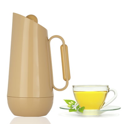 ترمس ديفا 13 روبوت بيكر السيف غاليري، 1 لتر، حافظة داخلية زجاج حراري - بني فاتح product image 1