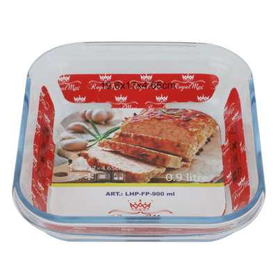 صينية فرن بايركس السيف غاليري، 900 مل، مربع - شفاف product image 2
